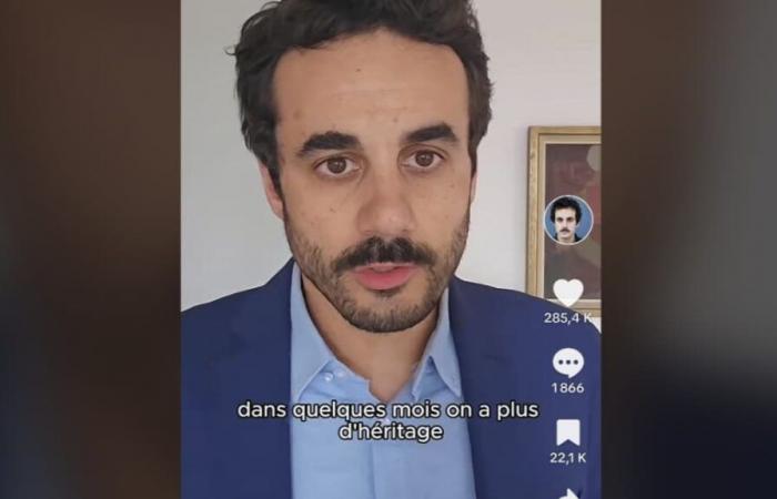 On Tiktok, actor Bertrand Goncalves makes fun of the clichés of French cinema