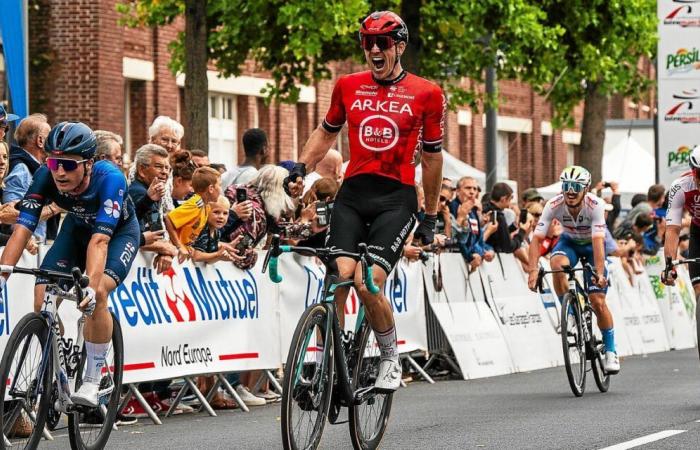 Arnaud Démare (Arkéa-B & B Hotels) wins Paris-Chauny ahead of Paul Penhoët!