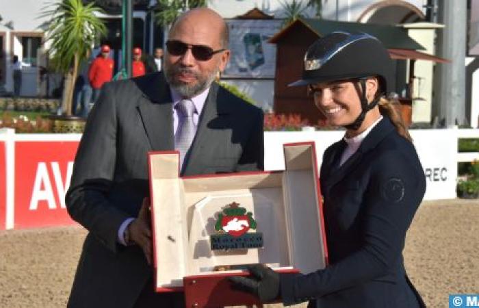 Morocco Royal Tour (Tetouan stage): French rider Ines Joly wins the World Cup Grand Prix, HRH Crown Prince Moulay El Hassan Prize