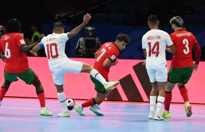 Futsal World Cup: Beaten by Portugal, the Atlas Lions will challenge Iran or France in the round of 16