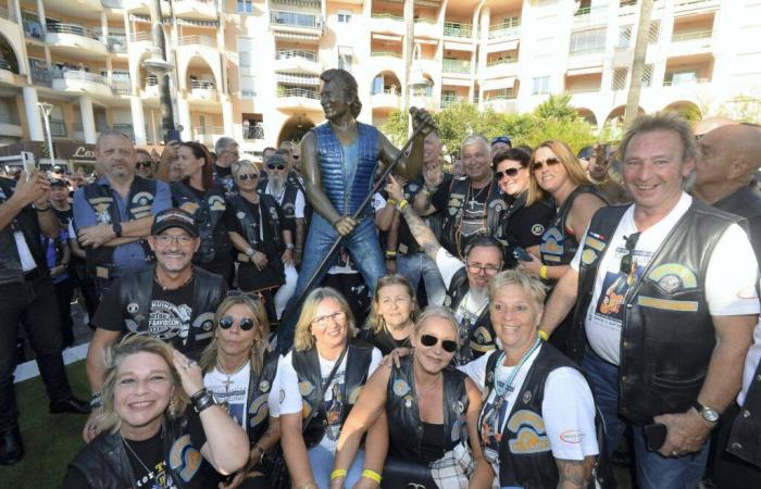 “It’s more than a legend”: a statue of Johnny Hallyday unveiled in Fréjus in front of hundreds of fans