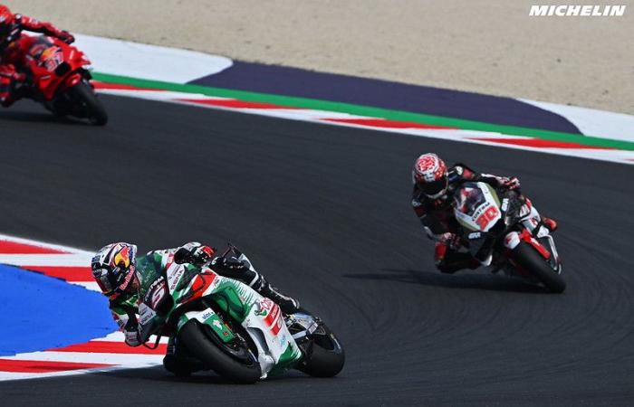 MotoGP Misano 2 J3 Debriefing Johann Zarco (Honda/15): “the only way to attack was to go into contact”