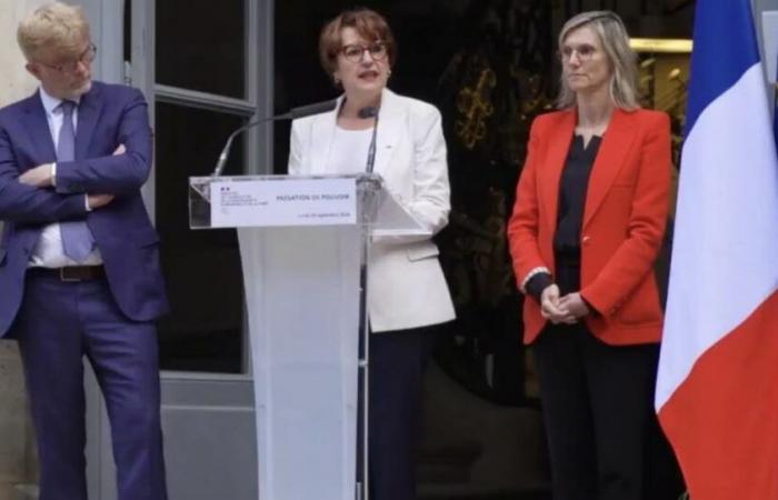 Minister Annie Genevard’s tribute to Haut-Doubs during the transfer of power