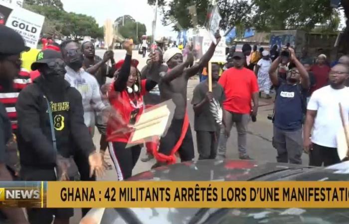 Ghana: 42 arrested during anti-corruption protests