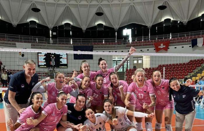 “It was a roller coaster!”: Manon Bernard, the libero of the Béziers Angels, looks back on the tournament in Rome