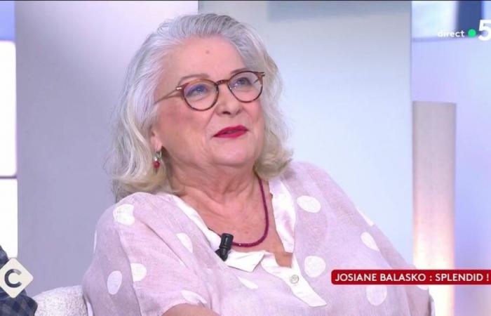 Josiane Balasko dares to make a remark about the Splendid team and #MeToo