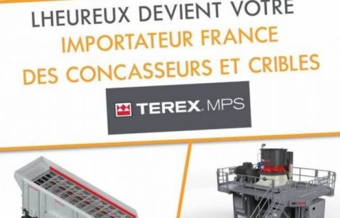 Lheureux, importer in France of Terex MPS crushers and screens