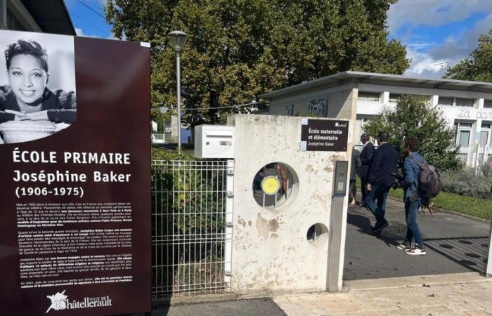 IN PICTURES – In Châtellerault, Joséphine Baker’s son inaugurates a school in his mother’s name