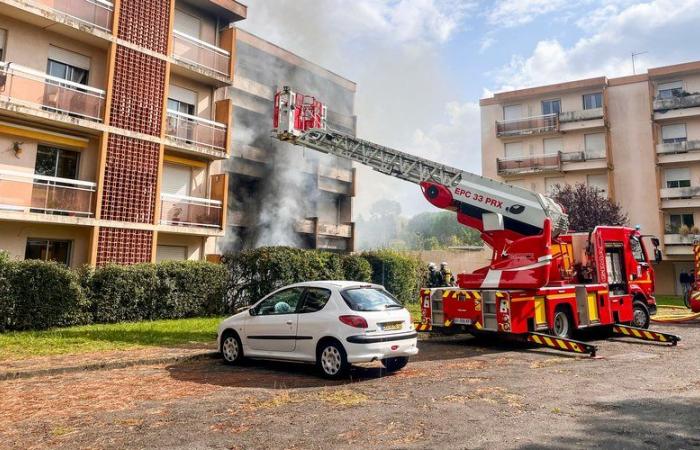 VIDEO. Fire in Auch: “While I was picking it up, she threw a burning cloth at me”, a building catches fire after a dispute between neighbors