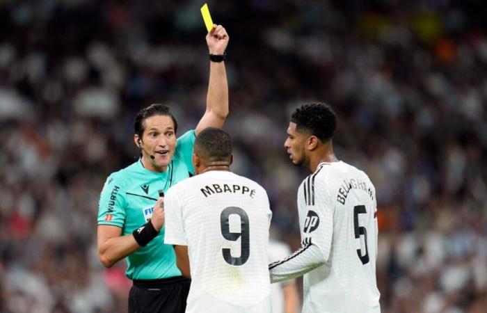 “It’s contempt”, the referee’s reproaches to Mbappé, cautioned for an arm gesture