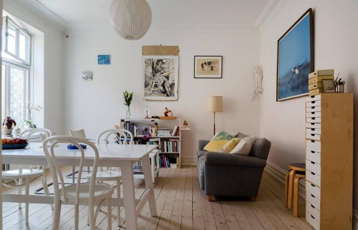 A 67m2 apartment with bohemian and Swedish charm