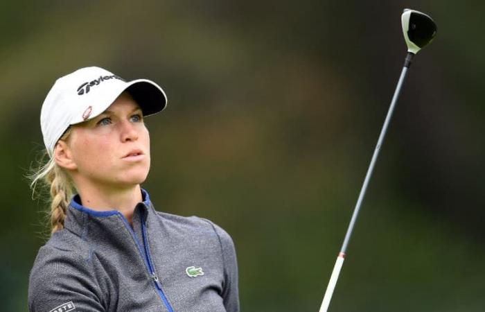 Camille Chevalier in a game of queens at the Lacoste Ladies Open de France