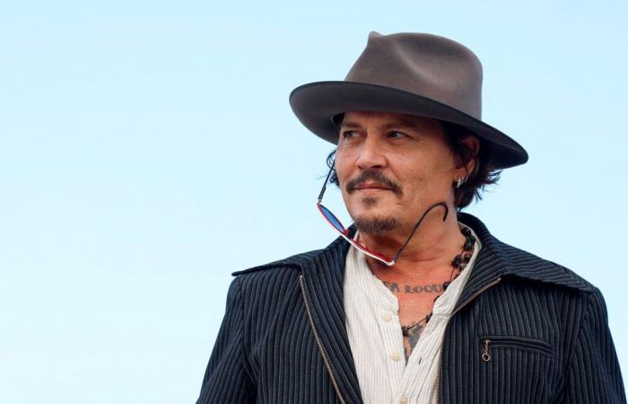 Johnny Depp, the “Modi” artist in San Sebastian