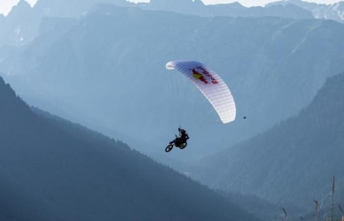 “I almost got sentencing” (Motorcycle/Paraglider)