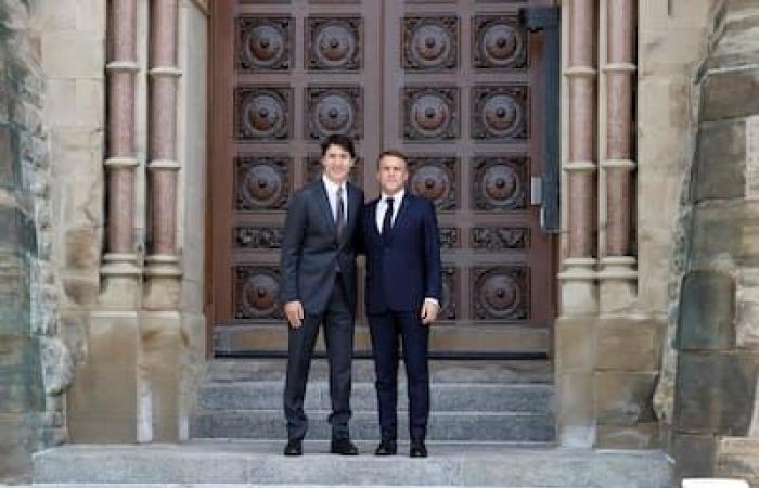 IN PICTURES | “We have an extremely aligned agenda”: ​​Justin Trudeau and Emmanuel Macron meet in Ottawa