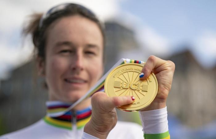 Flurina Rigling, a technology enthusiast who is drowning in medals – rts.ch