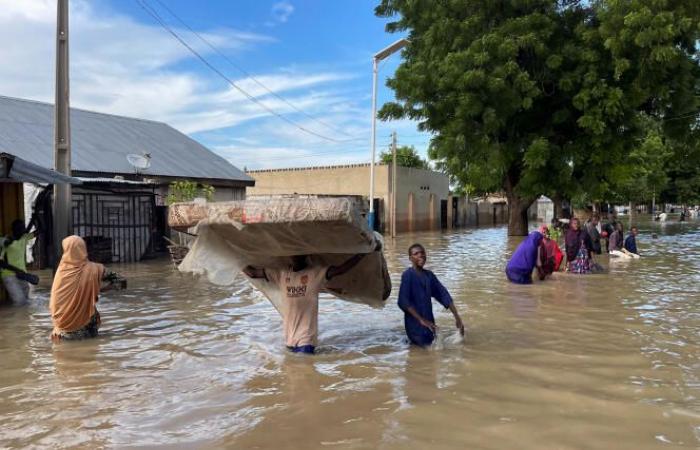 In West Africa, the resistance of dams to flooding