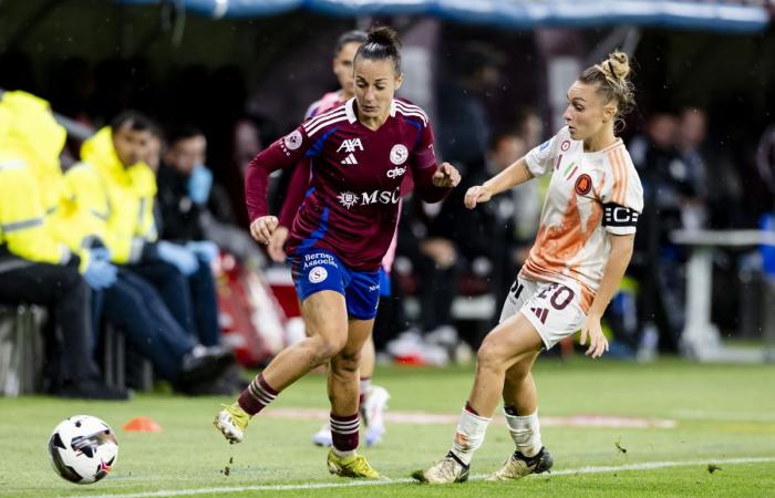 Geneva: Servette Chênois women’s dark against AS Roma