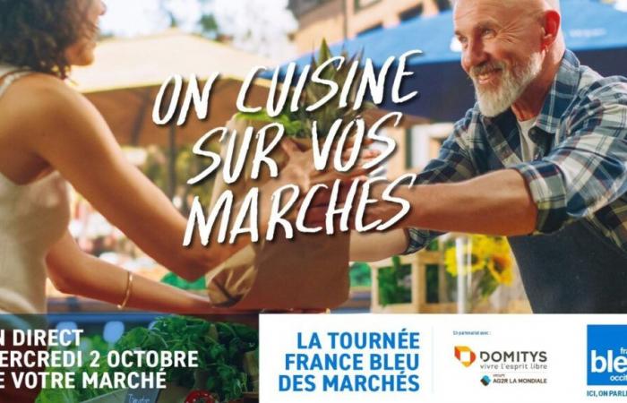 France Bleu Occitanie live from the Saint-Alban market, Wednesday October 2, 2024 from 9 a.m. to 11 a.m.