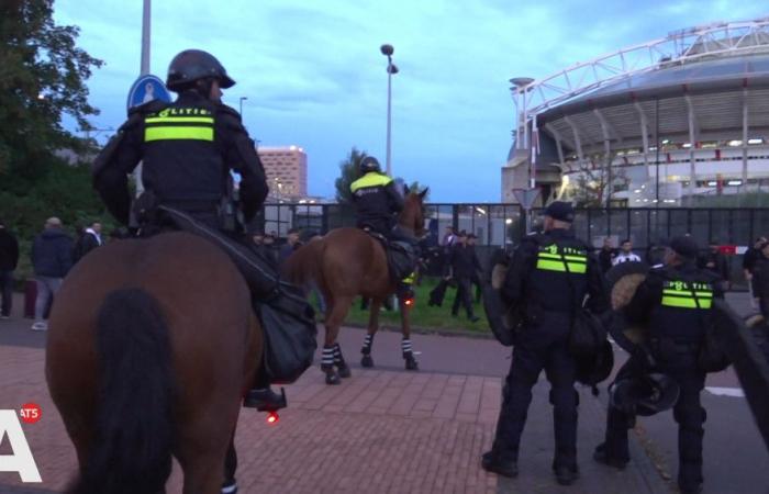 Now, there is more to the story: we see Besiktas fans at the Arena