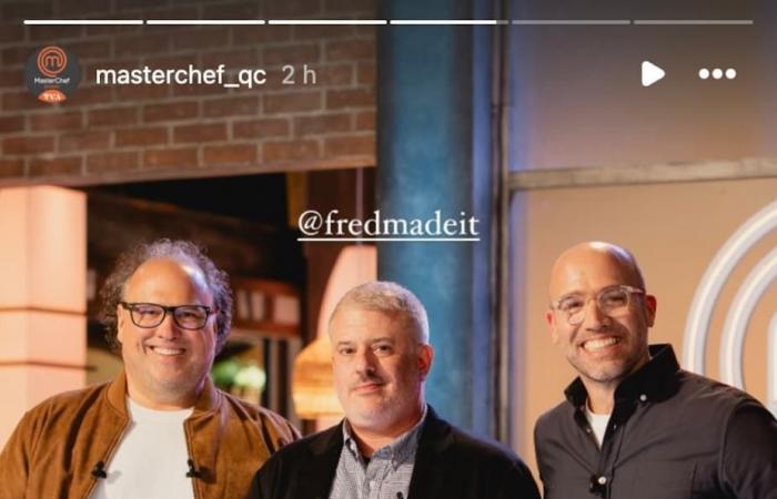 A “MasterChef Québec” candidate leaves of his own free will