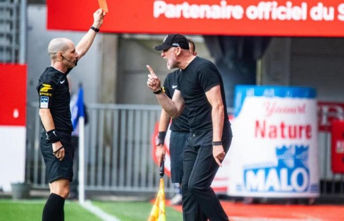 Brest coach Eric Roy suspended for three matches by the LFP disciplinary committee