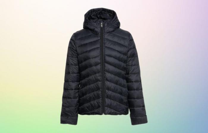 The drop in temperatures also drops the price of this lightweight down jacket by 45%.