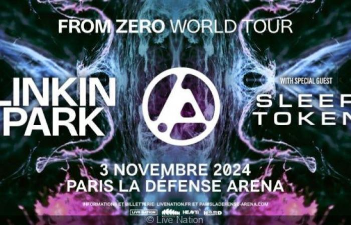 Linkin Park in Paris La Défense Arena: ticket prices and opening of the ticket office