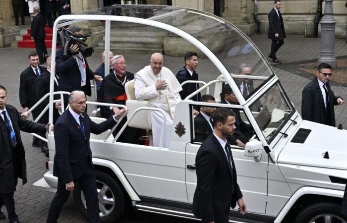 The Grand Ducal Family of Luxembourg united around Pope Francis