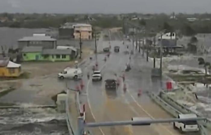 Videos show heavy wind and rain as Florida braces for Hurricane Helene