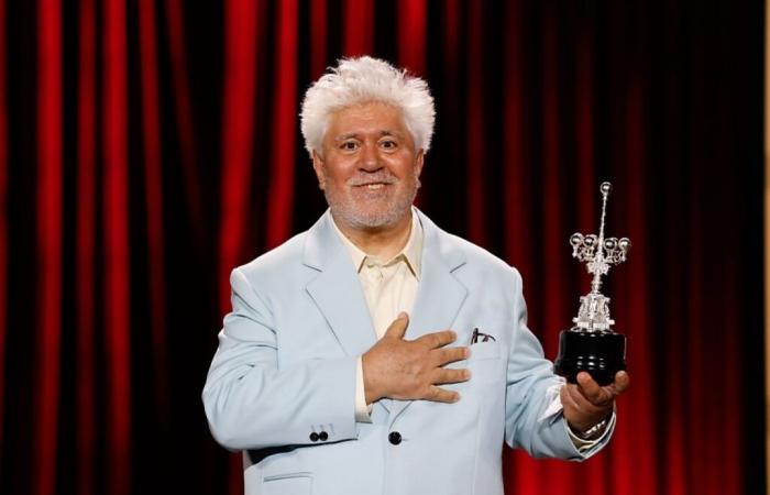 Almodóvar receives the honorary prize at the San Sebastian festival