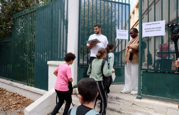 In Marseille, a college in the northern districts warns of the pressure of drug trafficking