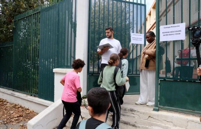 In Marseille, a college in the northern districts warns of the pressure of drug trafficking