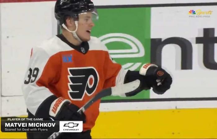 After two preseason games, Philadelphia is already in love with Matvei Michkov