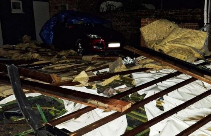 Roofs torn off, “objects that spin and fly”: a violent tornado causes significant damage in Beauvechain