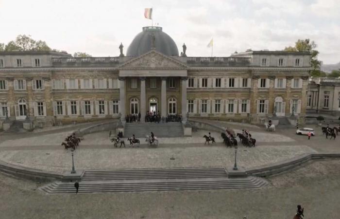 King Philippe and Queen Mathilde open the doors of their castle to Pope Francis