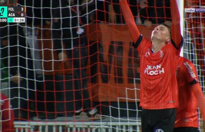 the beautiful emotion of journalist Florian Genton after the first (sublime) professional goal of his nephew Enzo