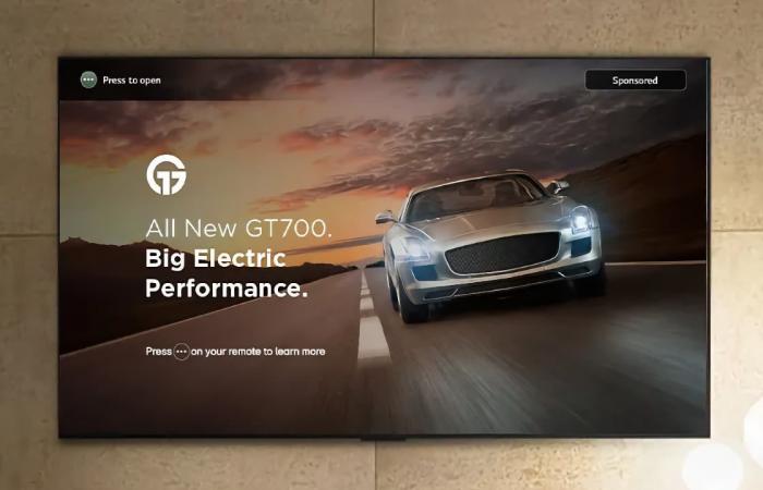 LG will display advertising on your TV even when you are not watching it