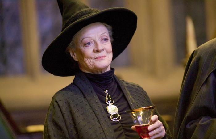 the essential Professor McGonagall in Harry Potter has died