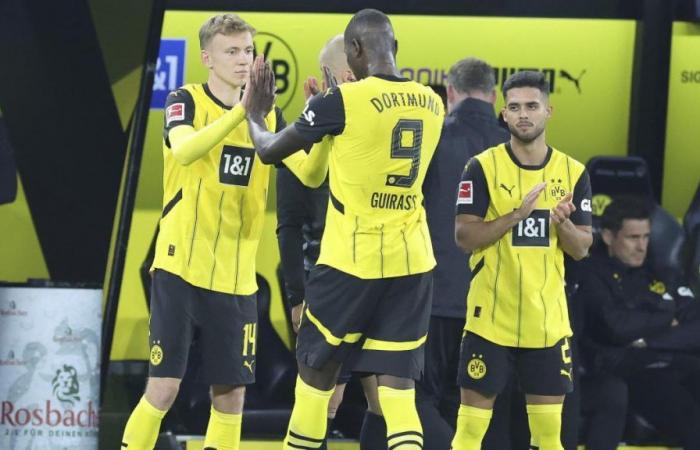 Dortmund takes on Bochum thanks to a double-scorer Guirassy