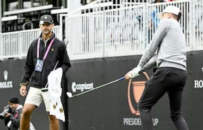 A Quebecer dreams with his eyes open at the Presidents Cup in Montreal