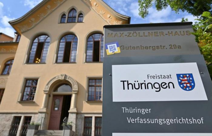 Thuringian Constitutional Court grants CDU application in state parliament dispute