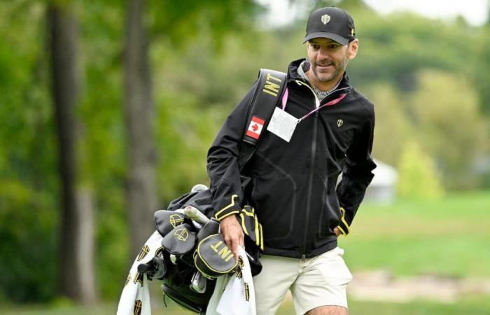 A Quebecer dreams with his eyes open at the Presidents Cup in Montreal