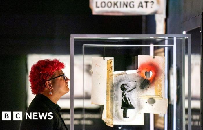 Banksy exhibtion helps fuel tourism surge for Glasgow