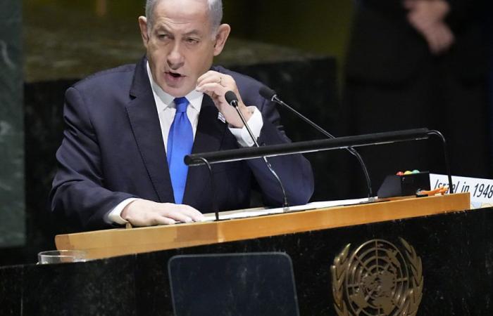 At the UN, Netanyahu denounces “slander” against his country