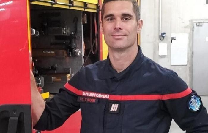 The Nazairian firefighter dedicates his confession book about his job at Cultura, in Trignac