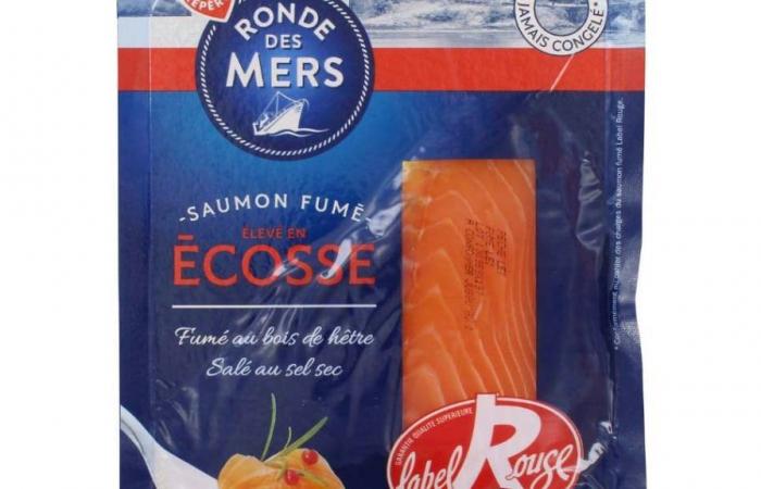 risk of listeria on certain smoked salmon from Scotland, distributed by Leclerc