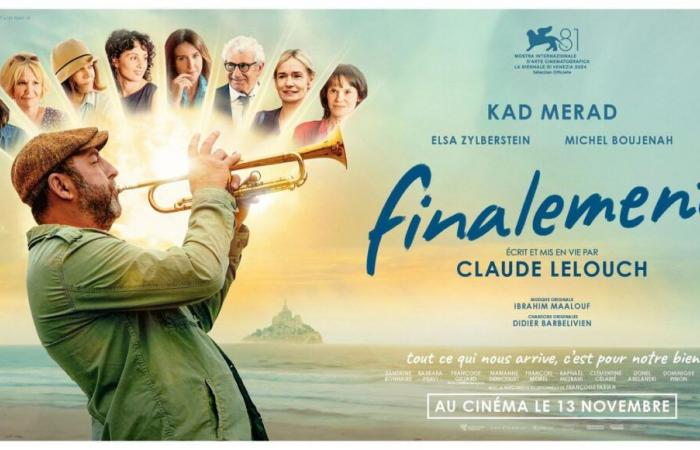 30 places to be won for “Finally”, the new film by Claude Lelouch on Monday October 7 at 8 p.m. in Bordeaux