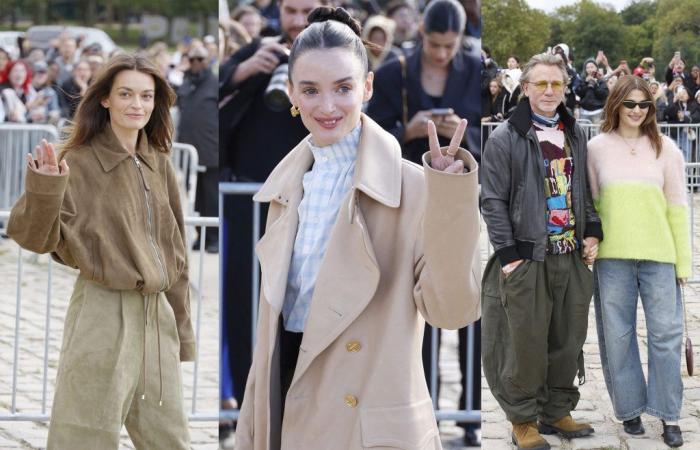 Daniel Craig, Charlotte Le Bon, Emma Mackey… The stars jostle for each other at the Loewe fashion show