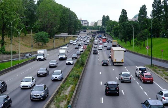 The Paris ring road at 50 km/h from October 10